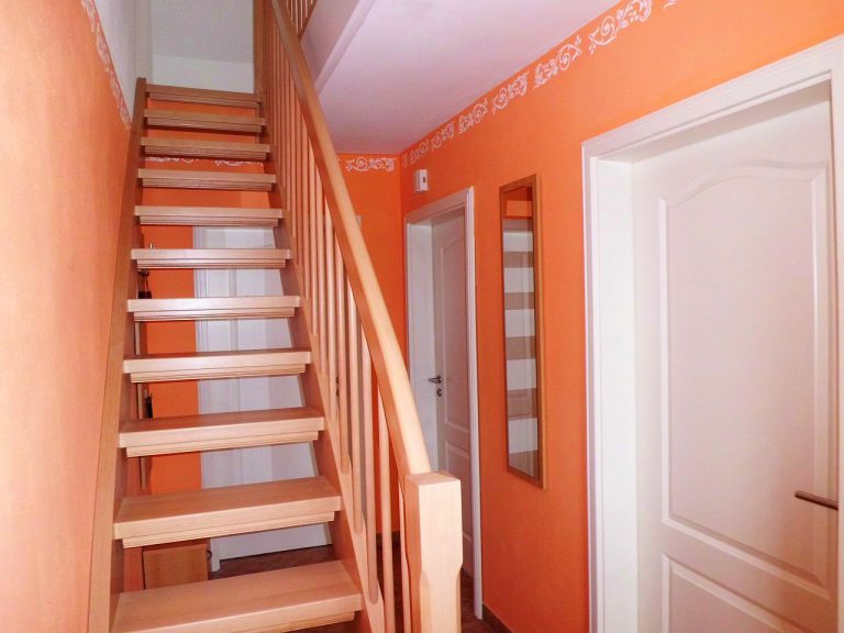 Flur der Ferienwohnung 4 im Ferienhaus Eckeberg