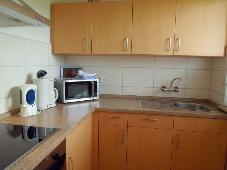 Küche der Ferienwohnung 5 im Ferienhaus Marschal