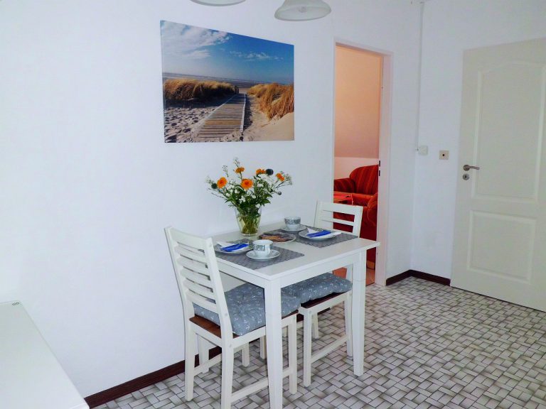 Küche der Ferienwohnung 8 im Ferienhaus Marschal